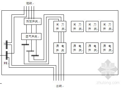 建筑施工临时配电资料下载-住宅小区建筑施工临时用电方案