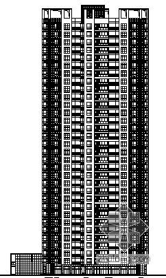 遂宁河东新区规划资料下载-[遂宁市河东新区]某三十二层商住楼建筑施工图