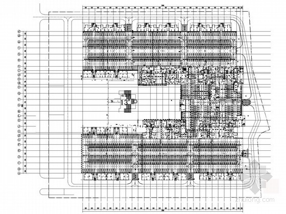 住宅太阳能热水施工图资料下载-[海南]高档商住小区给排水施工图（太阳能热水 气体灭火）