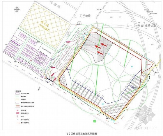 施工进度计划图CAD版本资料下载-[江苏]购物中心总承包工程施工组织设计(技术标、钱江杯)