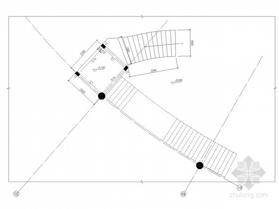 板式楼梯图资料下载-异形板板式楼梯节点构造详图