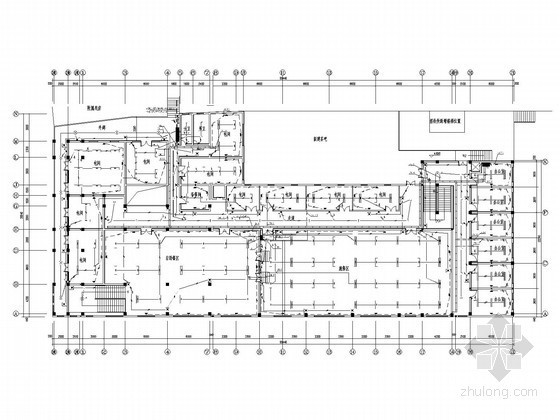 食堂钢结构建筑图纸资料下载-综合性重点大学食堂电气施工图纸