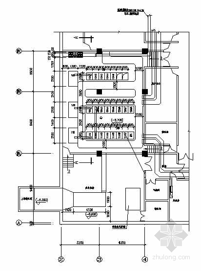 高低压系统图设计资料下载-某10KV变配电所高低压配电系统图