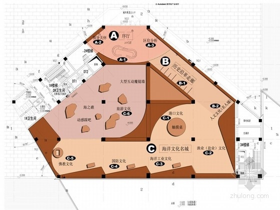 文化类展示体验馆户型图资料下载-[浙江]海洋城市规划展示馆策划方案（逻辑清晰）