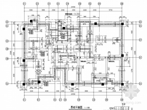 地下室外剪力墙防水施工资料下载-[山东]12层剪力墙结构住宅楼结构施工图