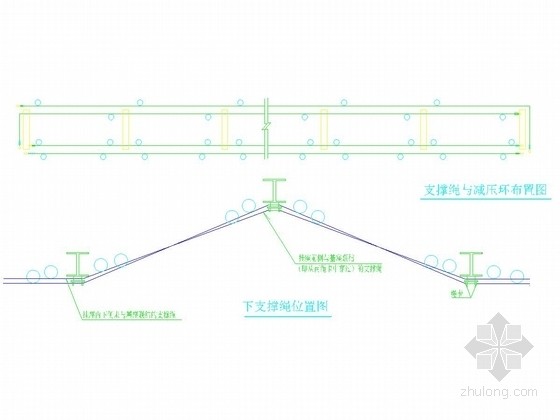 [浙江]SNS被动防护网加浆砌块石挡土墙边坡治理施工图（含设计方案 计算书）-防护网安装节点