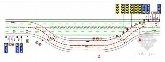 [福建]高速公路改扩建工程交通组织及现场临时设施布置方案-路基交通组织 