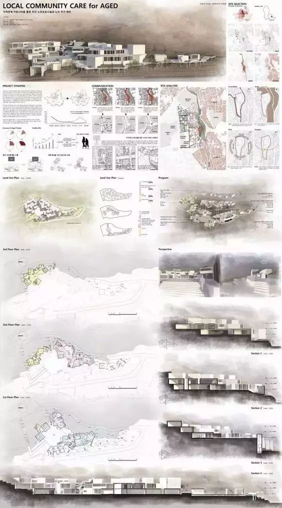 东南建筑大学优秀学生作业资料下载-建筑专业优秀学生作业合集[可下载]