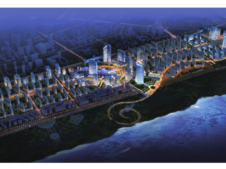 城市设计商业地块设计资料下载-[湖北]武汉知名地产城市花园后期地块概念设计（滨水，生态）