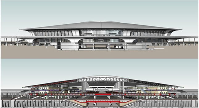 中信建筑设计院乌鲁木齐高铁火车站项目的BIM实践_2