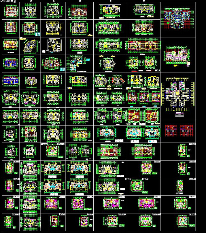 129套最新室内CAD施工图，节点大样图，详图，剖面图，立面图