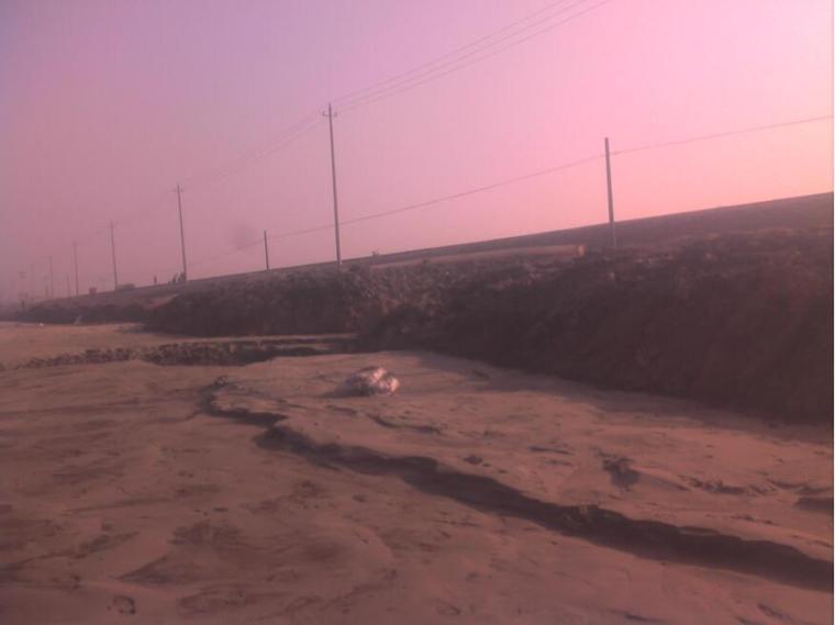 环氧抛砂防滑坡道施工方案资料下载-滨江大道试验段塑料排水板、砂垫层与土工布施工方案