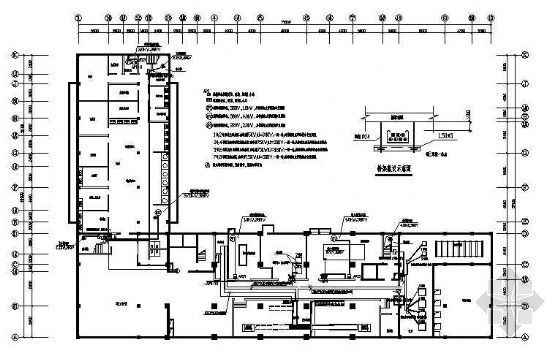 高层办公楼施工图纸资料下载-湖北某高层办公楼电气全套施工图纸
