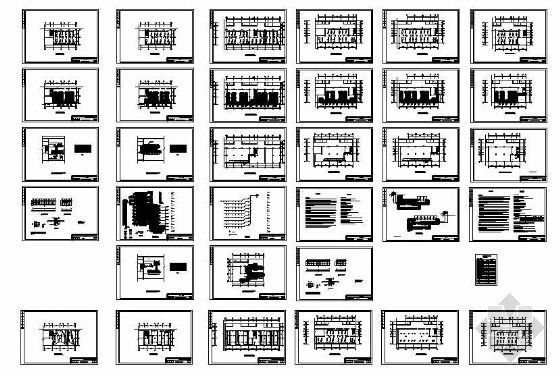 上海复合型产业基地资料下载-某产业基地风冷模块空调设计图纸