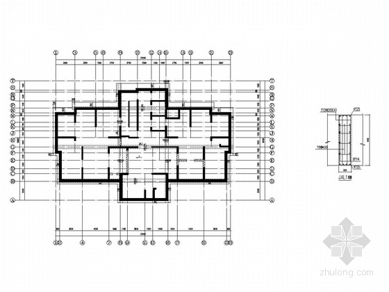 三层钢筋混凝土住宅楼资料下载-[西宁]33层剪力墙结构住宅楼结构施工图（地下三层）
