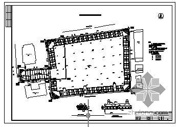 济南广场平面图资料下载-济南某广场基坑支护工程施工方案
