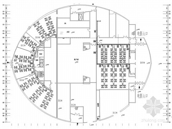 剧院暖通空调资料下载-[湖南]小型剧场剧院暖通空调系统设计施工图（直燃式溴化锂机组）