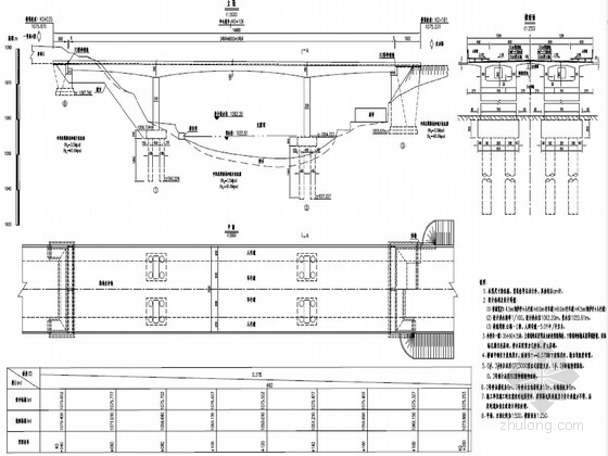 10m跨径箱梁资料下载-35+60+35变截面连续刚构箱梁桥施工图（125张）