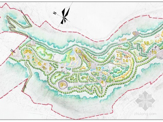 山地公园修建性详细规划资料下载-[重庆]综合公园修建性详细规划设计方案
