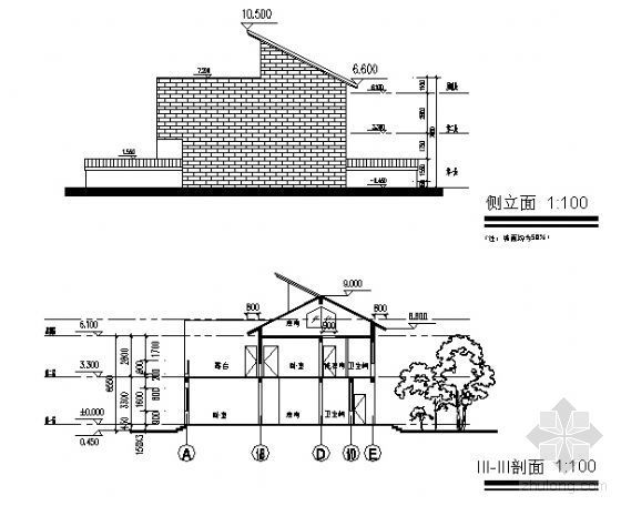 [河南省]新农村某二层住宅建筑设计方案-2