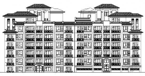 小卖部建筑设计图资料下载-某小康住宅建筑设计图