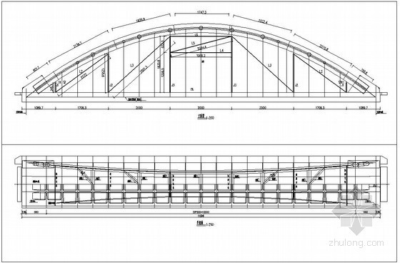 简支拱桥方案资料下载-跨高速公路简支系杆拱桥专项施工方案