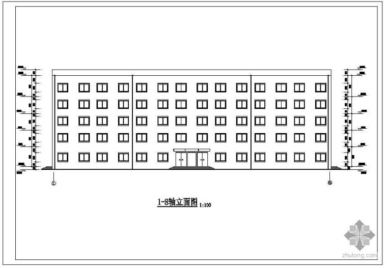 4000平框架结构办公楼资料下载-[学士]某医院办公楼毕业设计(含计算书、施工组织设计、建筑结构设计图)