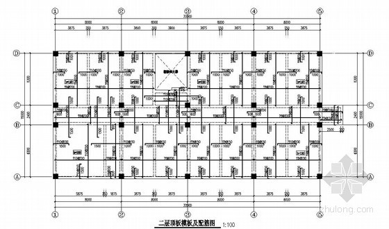 独立基础钢框架结构施工资料下载-四层框架结构公寓结构施工图（独立基础）