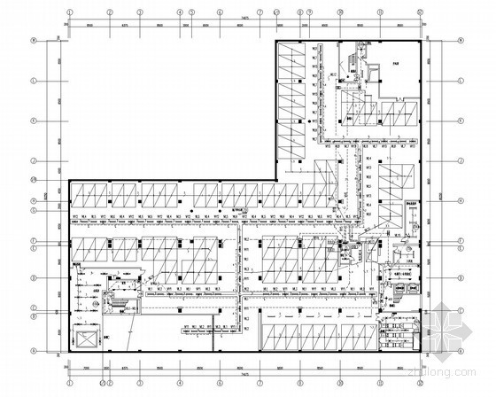工业建筑地下室资料下载-[上海]工业建筑基地大楼全套电气施工图纸