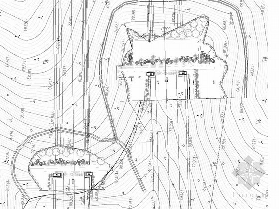 工厂集中绿化地设计图资料下载-隧道景观绿化设计图