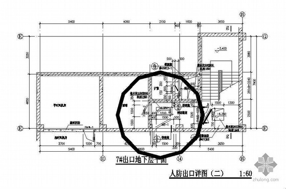小区地下车库全套施工图资料下载-郑州某小区地下车库施工图