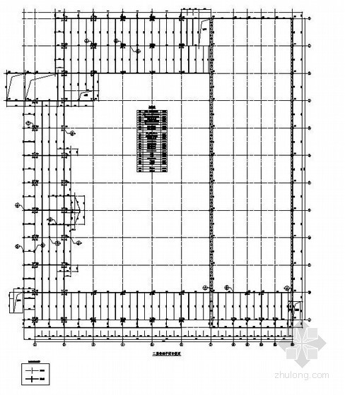 广东会展中心钢结构设计图资料下载-[山西]钢结构配送中心结构设计图