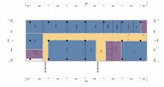 [云南]几何形体造型综合性中医院建筑设计方案文本（含三套方案及CAD）-几何形体造型综合性中医院建筑平面图