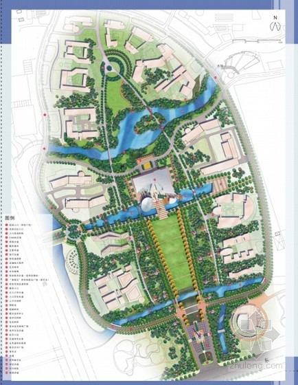 大学校园规划设计方案模型资料下载-[上海]大学校园景观规划设计方案文本