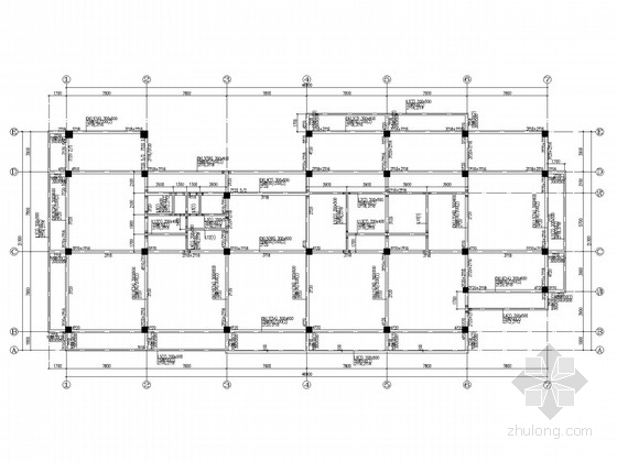 独立式住宅施工图设计资料下载-[云南]傣式屋顶框架住宅结构施工图