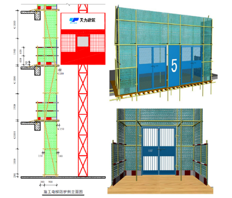 安全防护工程专项施工方案资料下载-[北京]商住楼小区工程安全防护施工方案（36页）