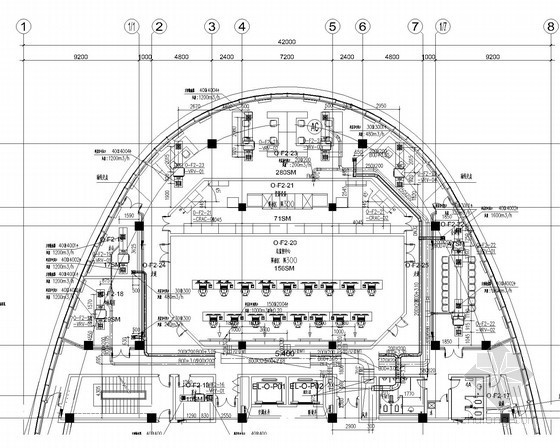 办公室施工图ccd格式资料下载-[山西]公共建筑通风空调及防排烟系统施工图（两种格式）