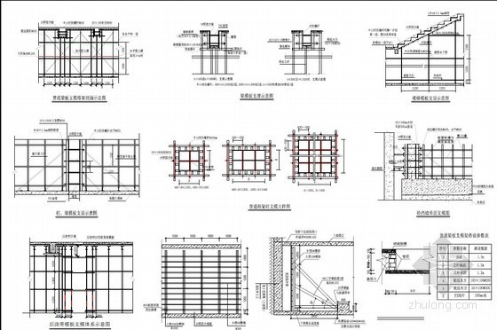 高层住宅支模架资料下载-[广东]高层住宅楼模板及轮扣架支撑系统施工方案（2014年编制）