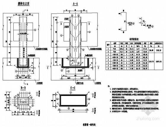 桥梁抗震阻尼器资料下载-包头至树林召高速公路某大桥工程抗震销阻尼器节点设计图