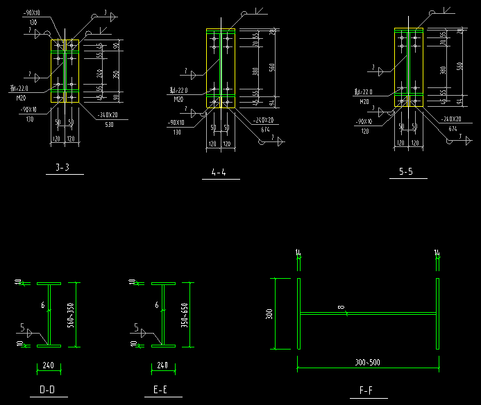 华都某石材公司钢结构厂房CAD_5