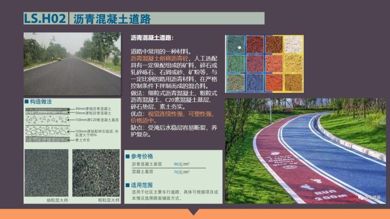 滨水景观道路常用铺装形式——沥青混凝土道路