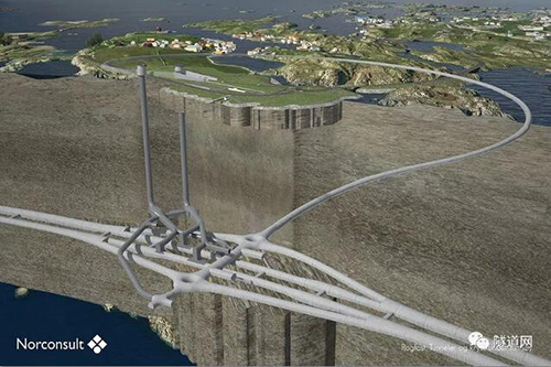 双车道公路隧道图纸资料下载-挪威Rogfast海底公路隧道E02标进行资格预审