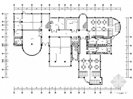幼儿园室内CAD装修图纸资料下载-[宜宾]精品现代幼儿园室内装修施工图（含效果）