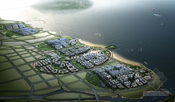 滨海湿地公园设计资料下载-[广东]汕头滨海区城市概念设计方案文本