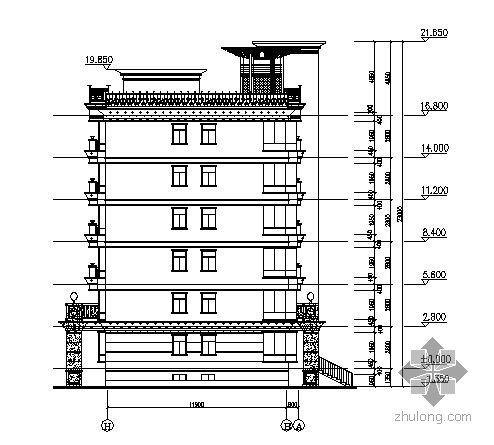 [长沙]某住宅楼外墙装饰二次深化设计施工图-2