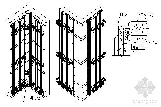超高层酒店计划资料下载-天津某超高层酒店模板施工方案