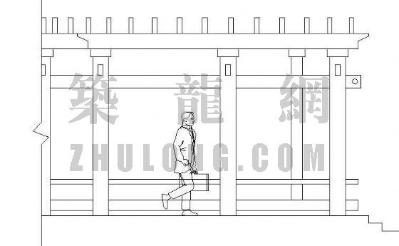 S型廊架施工详图