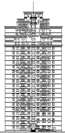 贵州商住楼设计方案资料下载-北京某高层商住楼设计方案