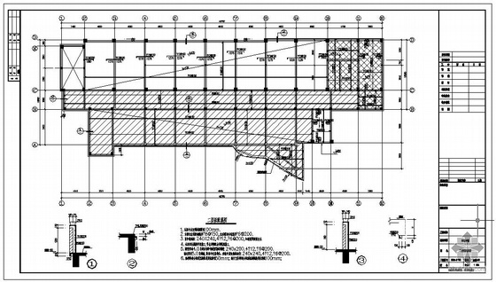六层混凝土框架楼设计资料下载-某六层框架教学楼结构设计图