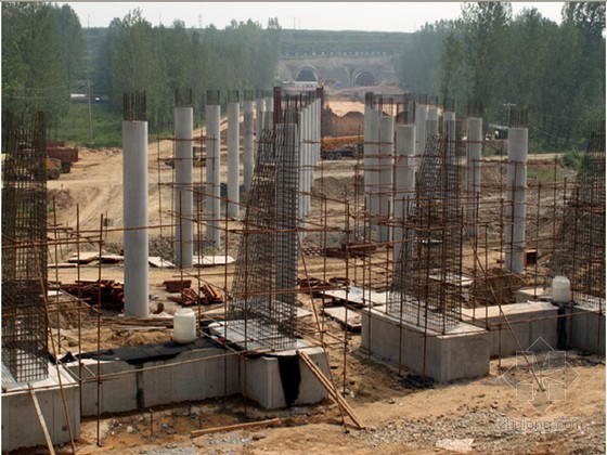 桥梁混凝土养护专项方案资料下载-公路桥梁工程承台、系梁专项施工方案